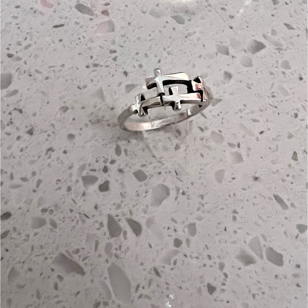 Sterling silver ring 7